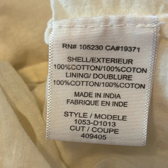 Joie white dress size large - Picture 6 of 6